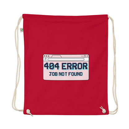 404 Error Drawstring Bag