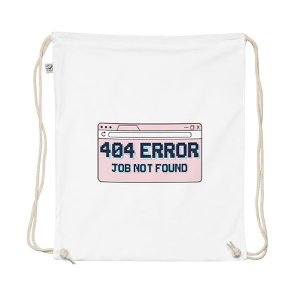 404 Error Drawstring Bag