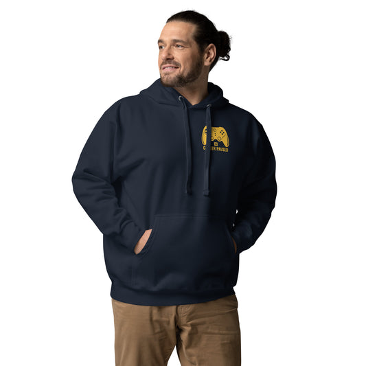 Career Paused - Chest Logo Hoodie